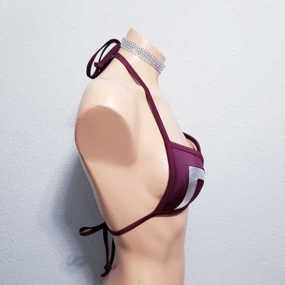 NEW PINK Victoria's Secret push up bikini swim top XS - Picture 2 of 5